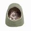 Sage Green - GOOPAWS Cat Cave for Cat and Warming Burrow Cat Bed, Pet Hideway Sleeping Cuddle Cave - 18
