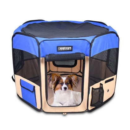 Blue - JESPET Pet Dog Playpens 36\