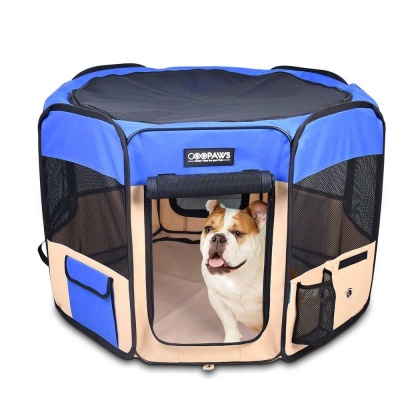 Blue - JESPET Pet Dog Playpens 36\