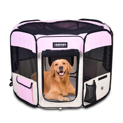 Pink - JESPET Pet Dog Playpens 36\