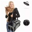 Smoke Grey - JESPET Soft-Sided Kennel Pet Carrier for Small Dogs, Cats, Puppy, Airline Approved Cat Carriers Dog Carrier Collapsible, Travel Handbag & Car Seat - 19