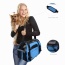 Turquoise Blue - JESPET Soft-Sided Kennel Pet Carrier for Small Dogs, Cats, Puppy, Airline Approved Cat Carriers Dog Carrier Collapsible, Travel Handbag & Car Seat - 17