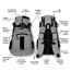 Light Gray - K9 Sport Sack PLUS 2 - Small (13