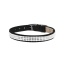 Black - Susan Lanci Designs 3 Row Giltmore Crystals Collar - Small