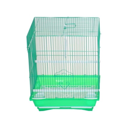 Green - YML Flat Top Parakeet Cage - 13.3\