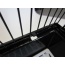 black - YML Flat Top Parakeet Cage - 13.3