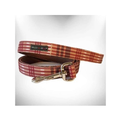 Classic Brown - Plaid Dog Leads  - REGULAR Lead 1\