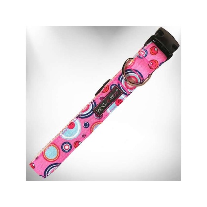 Pink - Martini Dog Collars - XL 1.5\