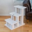 Real Wood 3 Step Cat Step Stairs Ramp,  25
