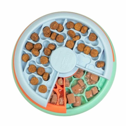 Nina Ottosson Puppy Lickin\' Layers Interactive Treat Dog Puzzle Toy Multicolor