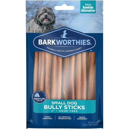 Barkworthies Bully Stick- Odor Free - 04\