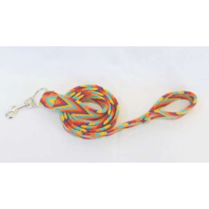 Multicolor - Multicolor Handmade Wayuu Pet Leash - 62\
