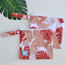 Rust Orange - Monstera + Banana Yucky Puppy Dog Poop Bag Holders - 6.75x6.25