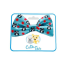 Panda Blue - Cutie Ties Dog Bow Tie - One Size