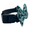 Blue Cheetah  - Cutie Ties Dog Bow Tie - One Size