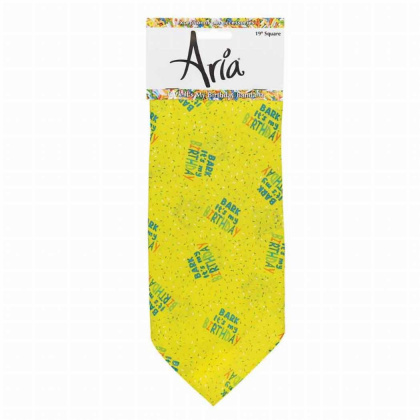 AR Bark It\'s My Birthday Bandana