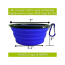 Collapsible Silicone Travel Bowls - XL 34oz (for Larger Pets)
