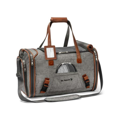 Platinum Gray - Mr. Peanut\'s Gold Series Pet Carrier - 18 in L x 10.5 in W x 11 in H