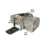 Twilight Gray - Mr. Peanut's Platinum Series Double Expandable Pet Carrier - 18inLx10.5inWx11inH