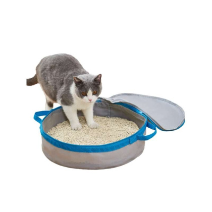 Mr. Peanut\'s PortaPotty Litter Box for Traveling Kitties - 15.5 x 4