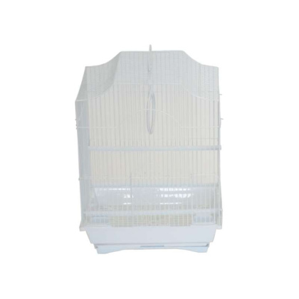 White - YML Cornerless Flat Top Cage - Small - 11\