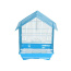 Blue - YML House Top Style Parakeet Cage - 11