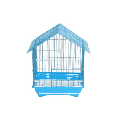 Blue - YML House Top Style Parakeet Cage - 13.3\
