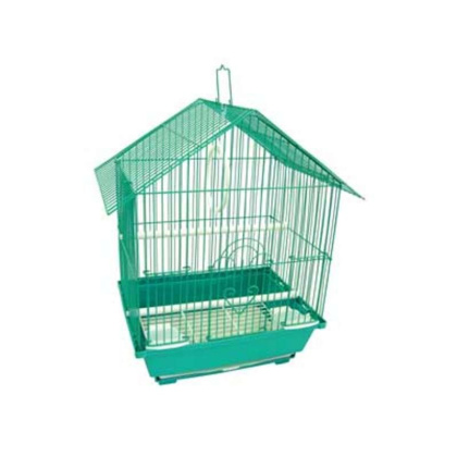 Green - YML House Top Style Parakeet Cage - 11\