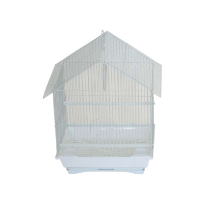 White - YML House Top Style Parakeet Cage - 11\