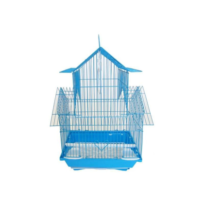 Blue - YML Pagoda Top Parakeet Cage - Small - 11\