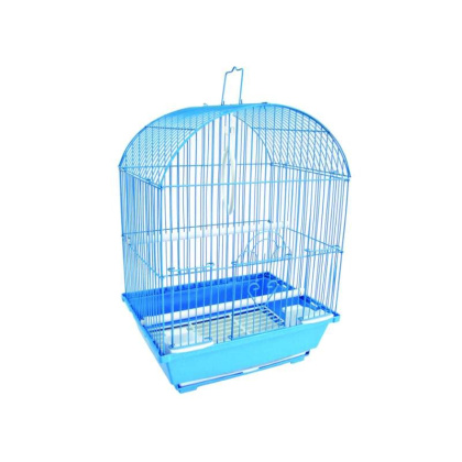 Blue - YML Round Top Style Parakeet Cage - 11 x 9 x 16