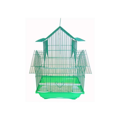 Green - YML Pagoda Top Parakeet Cage - Small - 11\