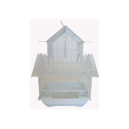 White - YML Pagoda Top Parakeet Cage - Small - 11\