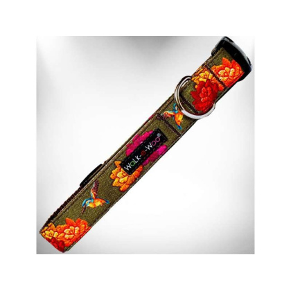 Hummingbird Flowers - Nature-Lover Collars - XS 5/8\
