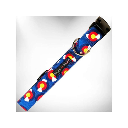 Colorado Blue - Colorado and Texas Dog Collars - L 1\