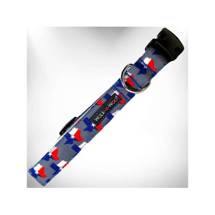 Texas Grey - Colorado and Texas Dog Collars - XL 1.5\