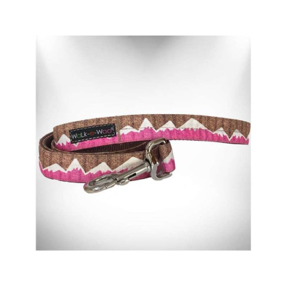 Pink Snowcap Mtn - Mountain Dog Leads  - THIN Lead 5/8\