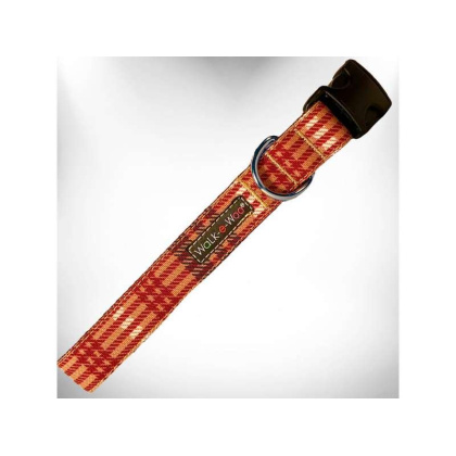 Classic Brown - Plaid Dog Collars - XS 5/8\