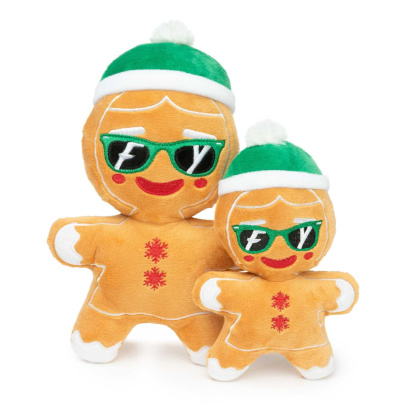 FuzzYard Dog Toy Jolly Gingergal  - S