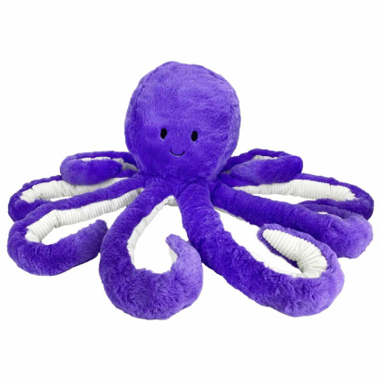 Multipet Jumbo Sea Creatures Octopus Plush Dog Toy 24\