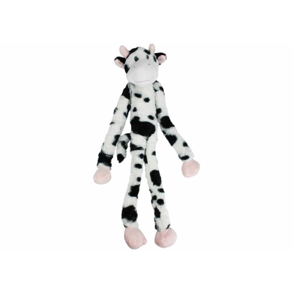 Multipet Swingin\' Slevins(R) Cow Plush Pet Dog Toy 27\