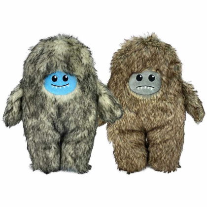 Multipet Yeti Betty Assorted Colors (Grey and Brown) Large 10\
